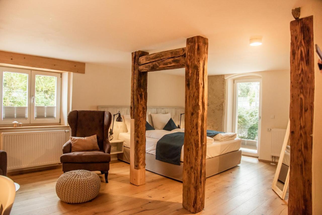 Baumgartners Dreiseithof - Historisch, Modern, Zentral Apartment Бад Кроцинген Екстериор снимка
